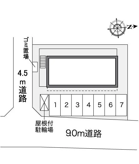 相模原市緑区二本松３丁目 月極駐車場